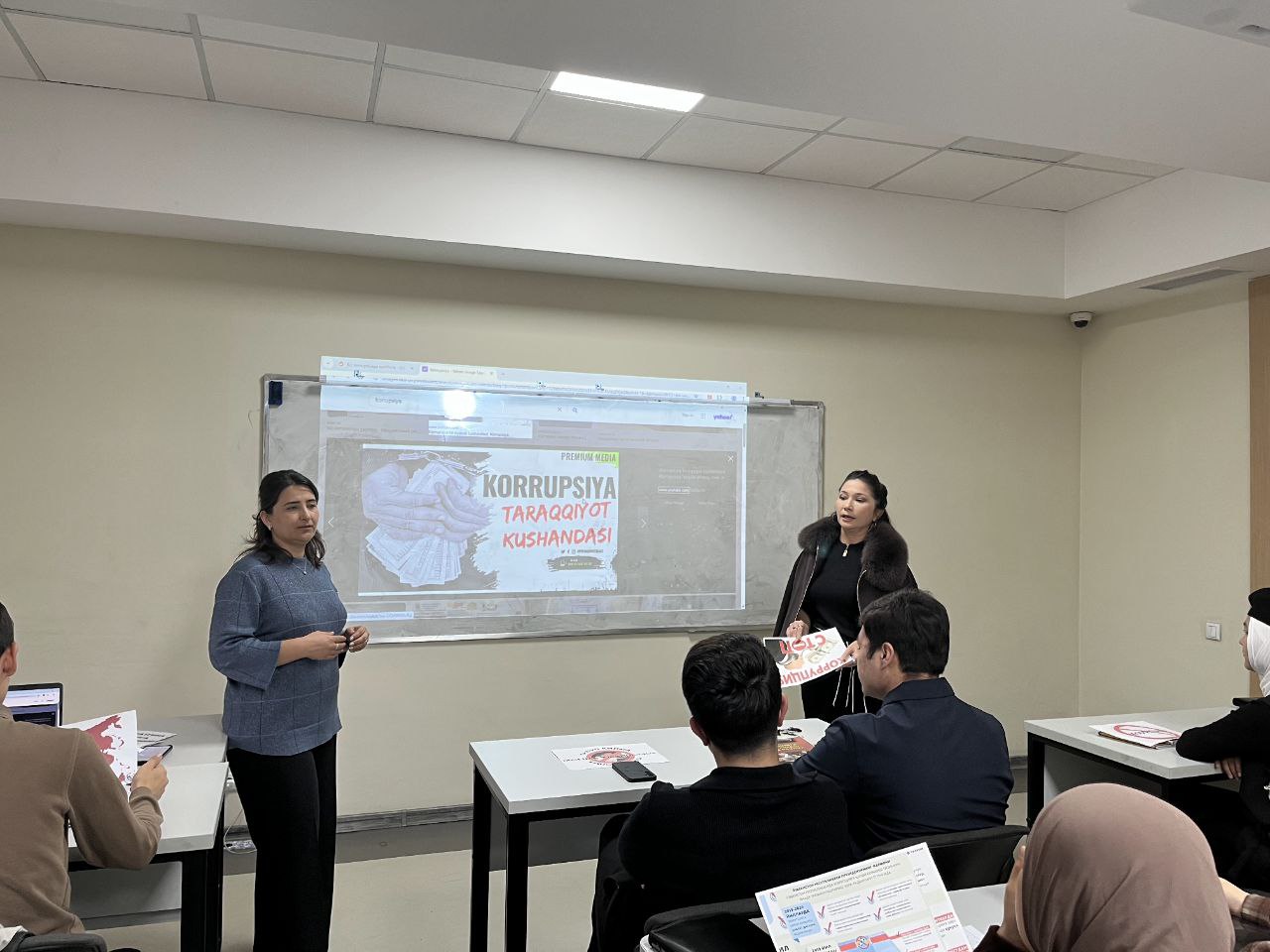 “Korrupsiya - kelajakka tahdid”